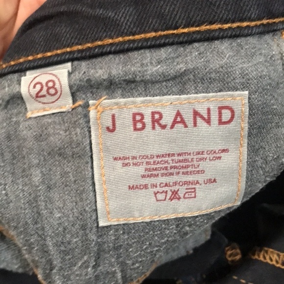 J Brand DarkWash Boot Cut Jeans size 28 - Picture 9 of 11